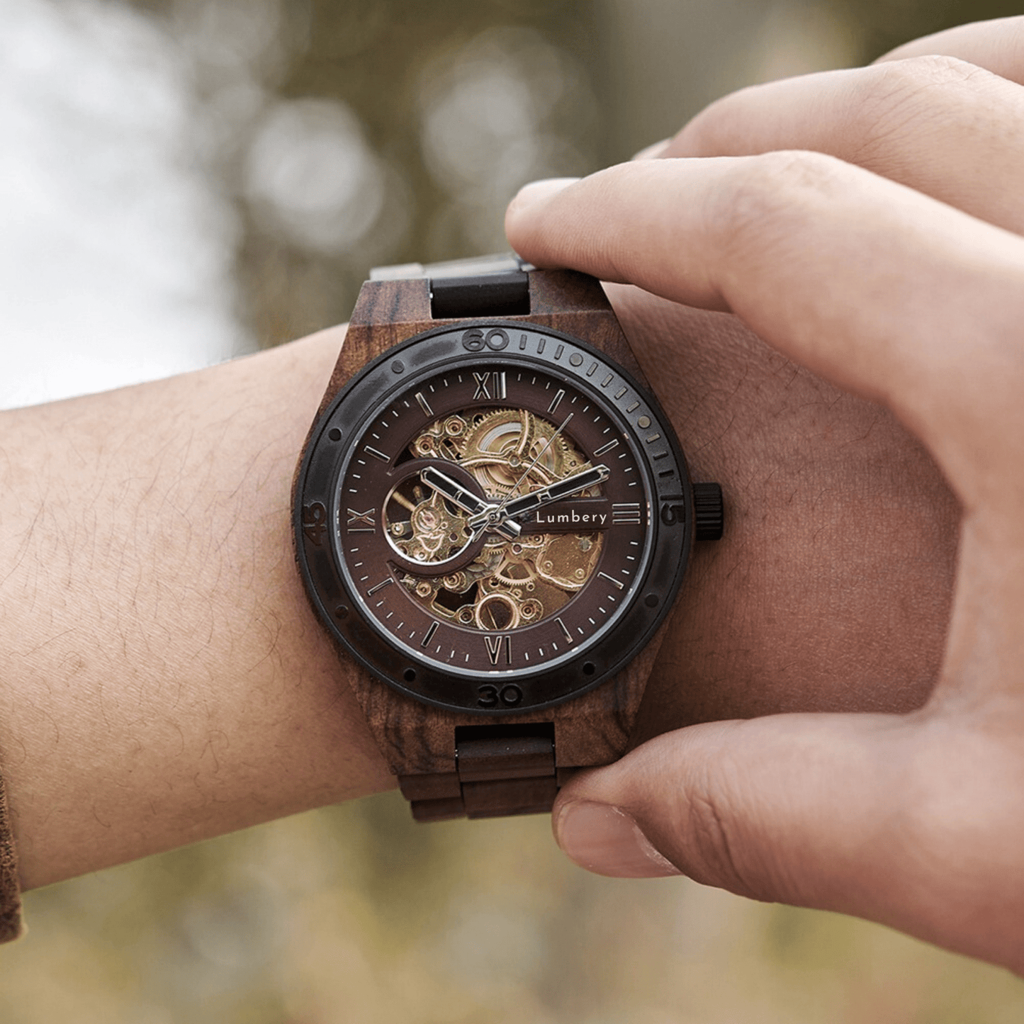 Lumbery Mechanical Wristwatch - Aviator’s Core Series - Lumbery