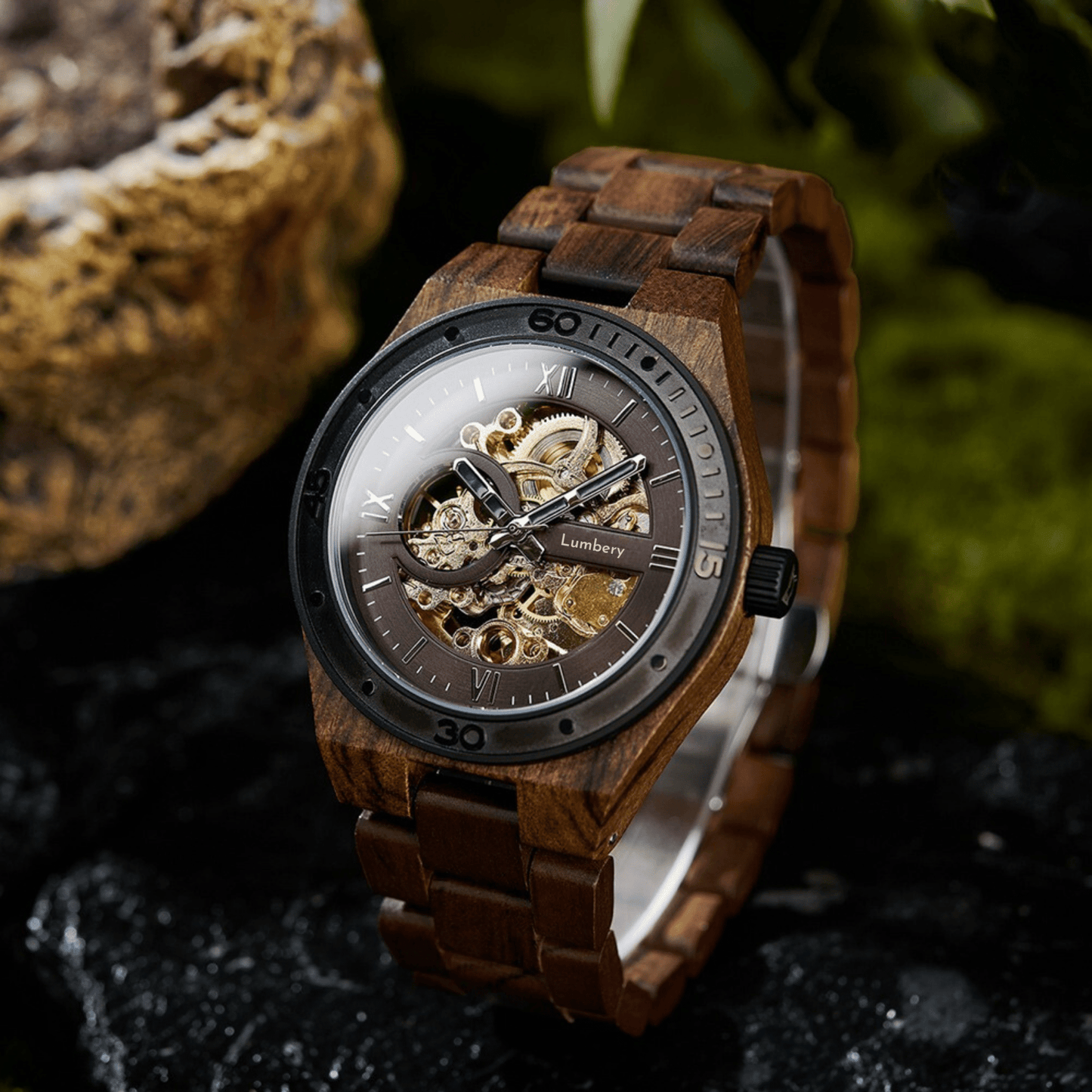 Lumbery Mechanical Wristwatch - Aviator’s Core Series - Lumbery