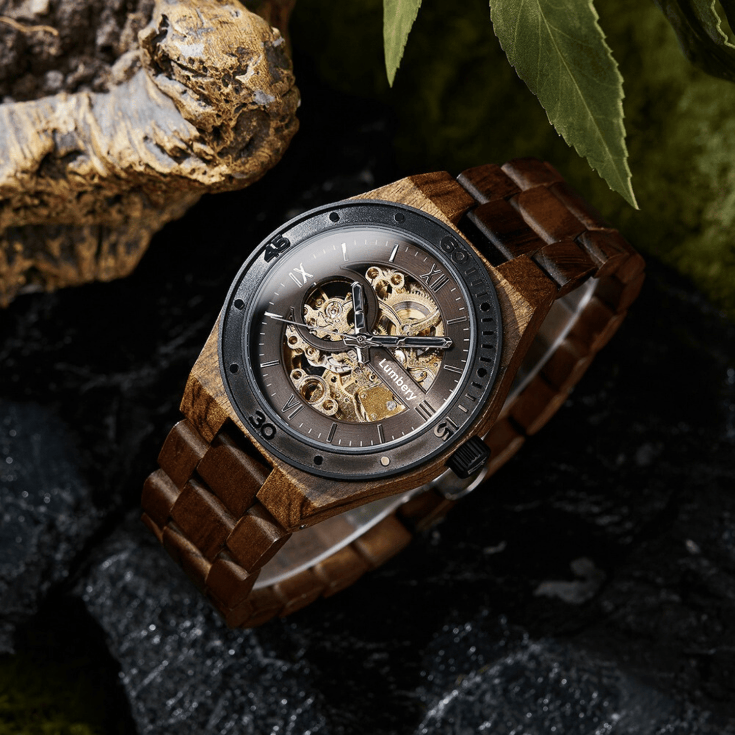 Lumbery Mechanical Wristwatch - Aviator’s Core Series - Lumbery