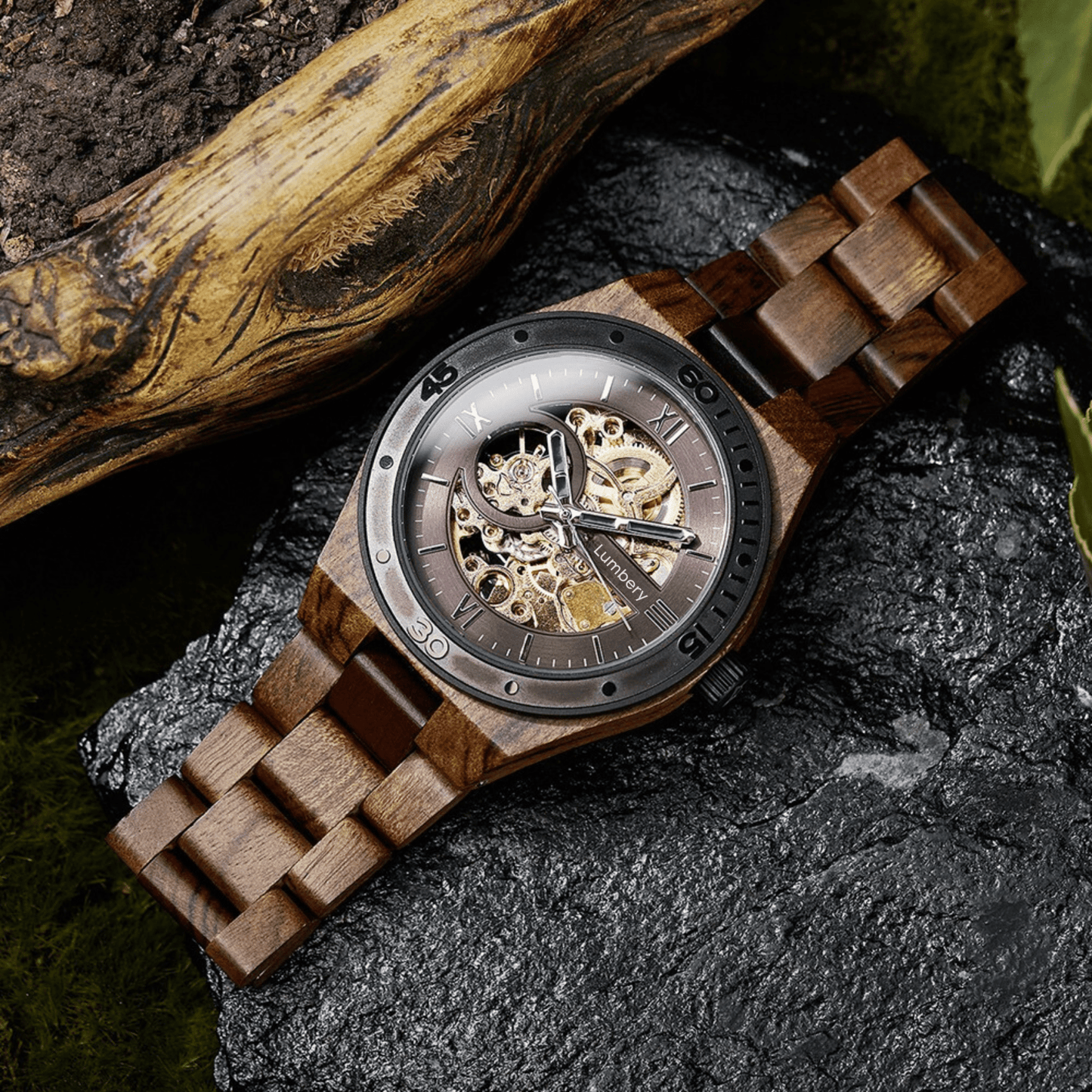 Lumbery Mechanical Wristwatch - Aviator’s Core Series - Lumbery