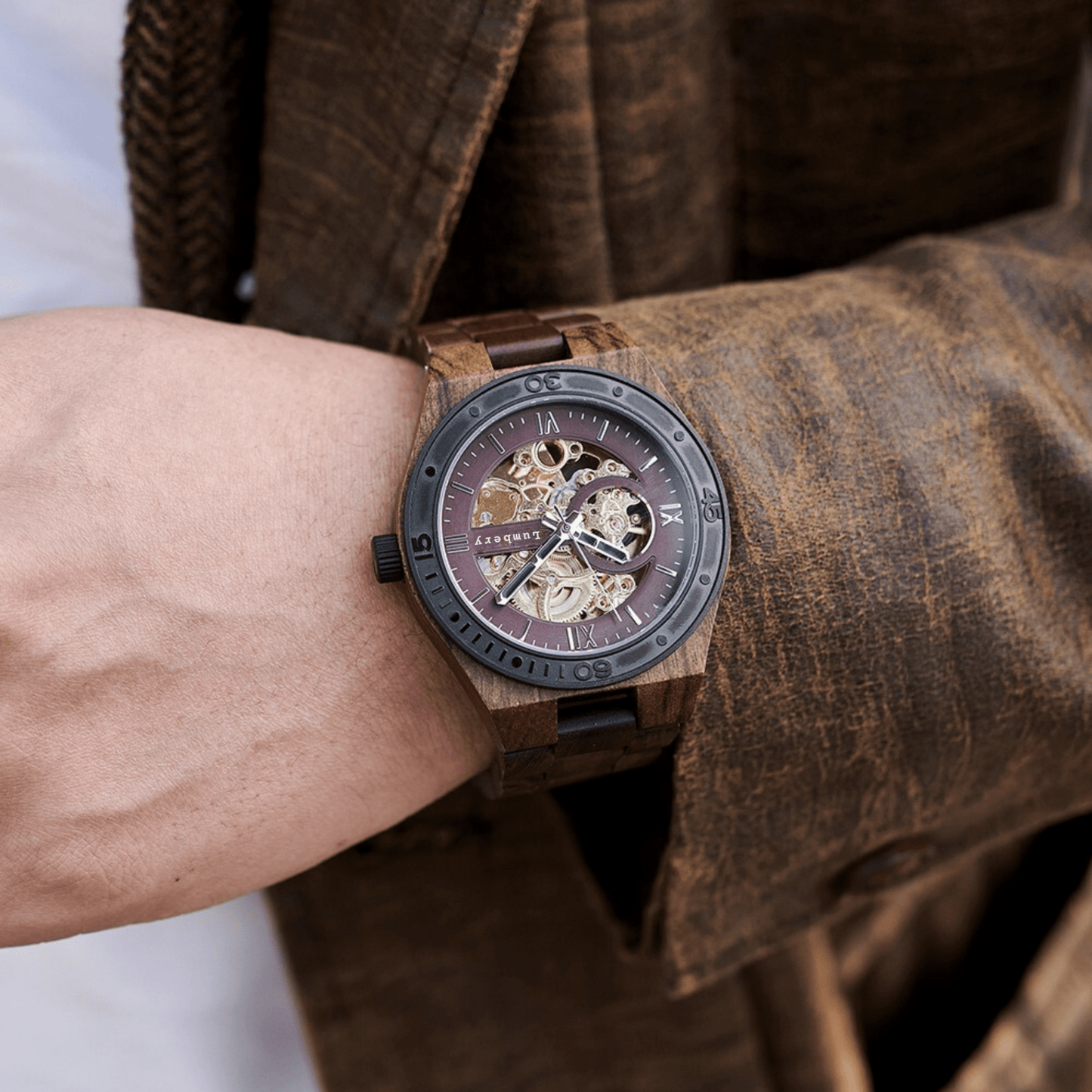 Lumbery Mechanical Wristwatch - Aviator’s Core Series - Lumbery
