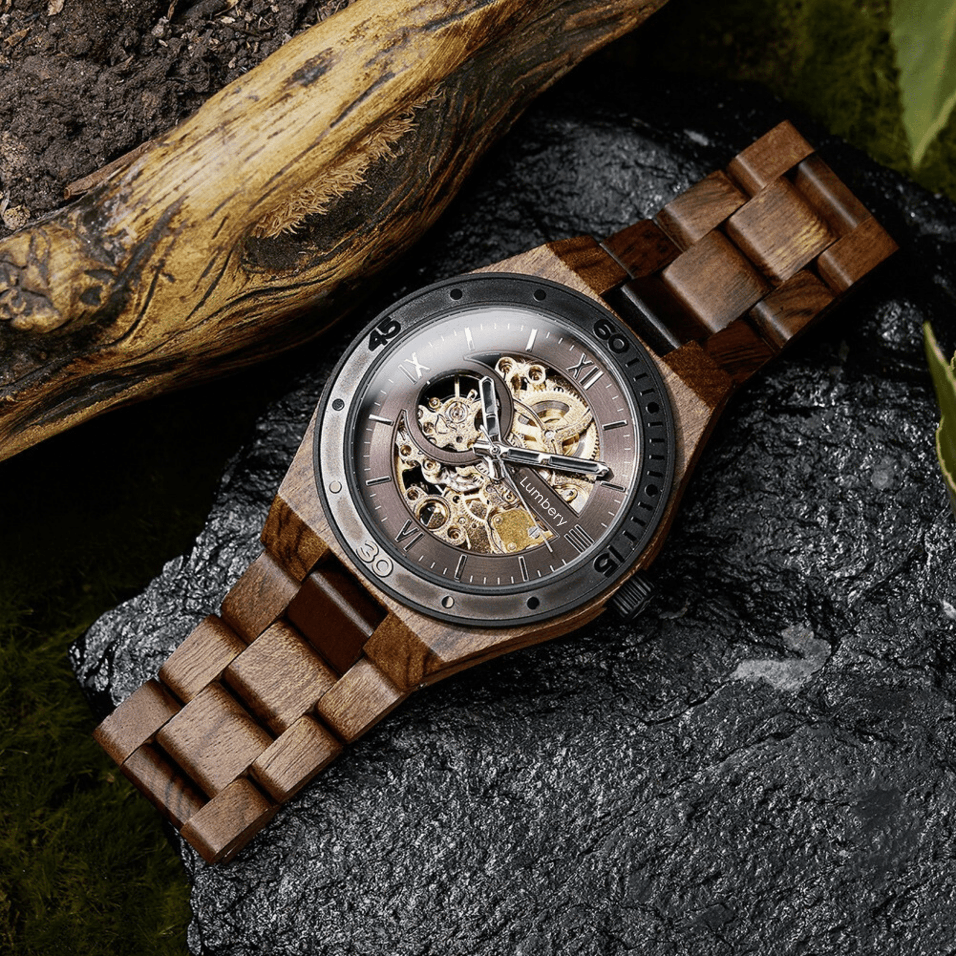 Lumbery Mechanical Wristwatch - Aviator’s Core Series - Lumbery